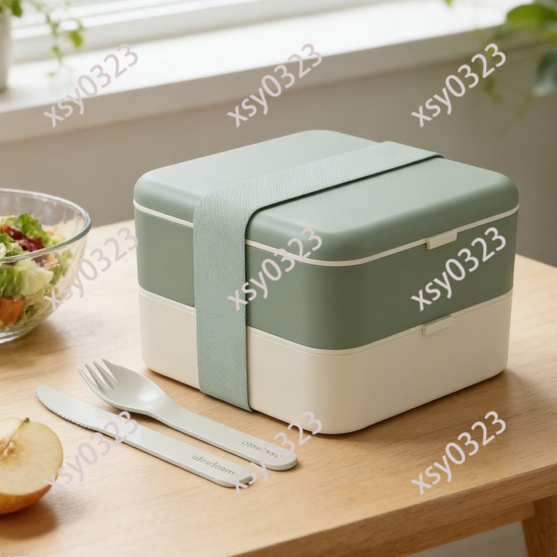 Meal Prep For Office - Magnetronbestendige verdeelde bentobox, draagbare lunchcontainer voor