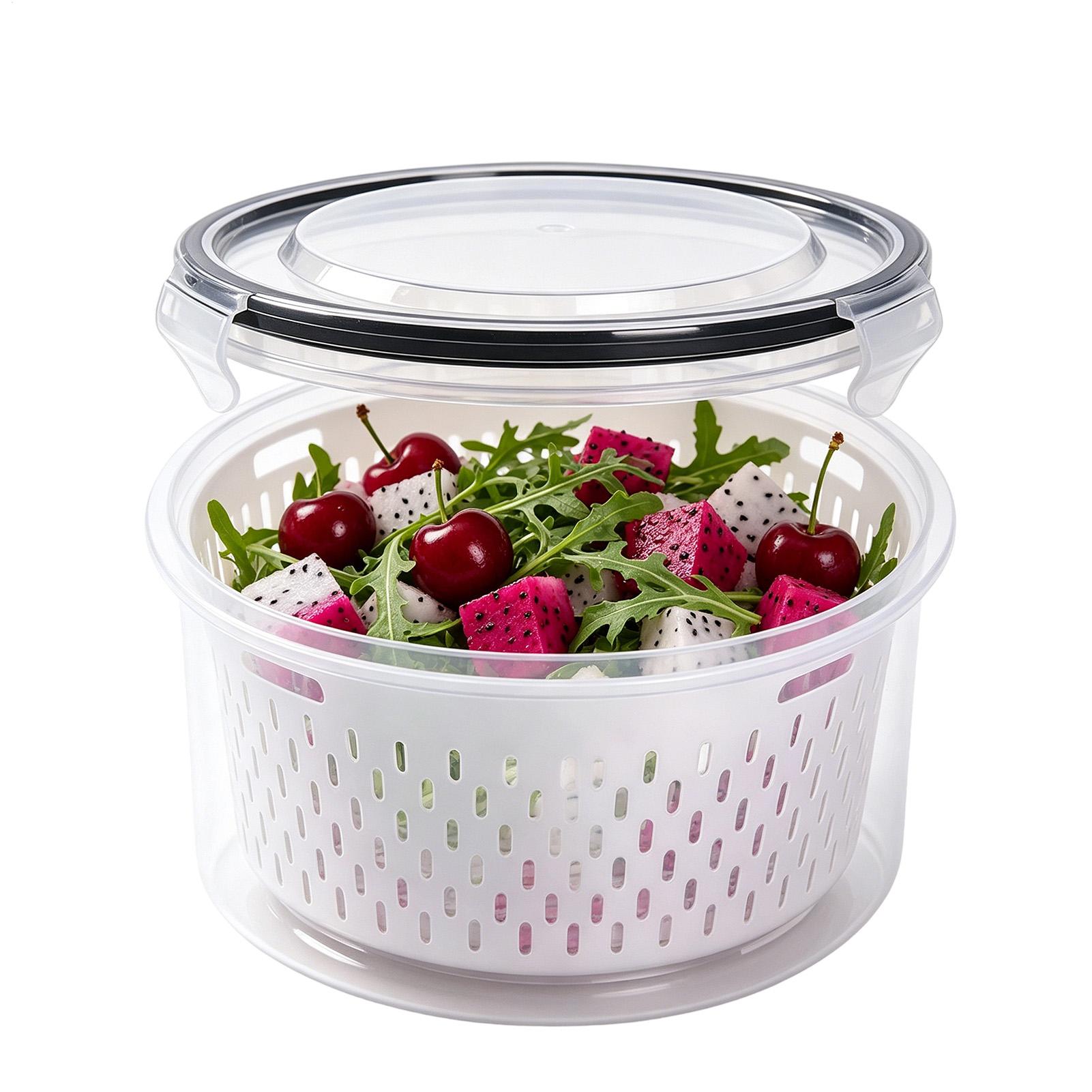 Meal Prep For Office - 1 STKS Lekvrije voedselbewaarcontainers-luchtdichte, stapelbare maaltijdvoorbereidingsdozen-geschikt