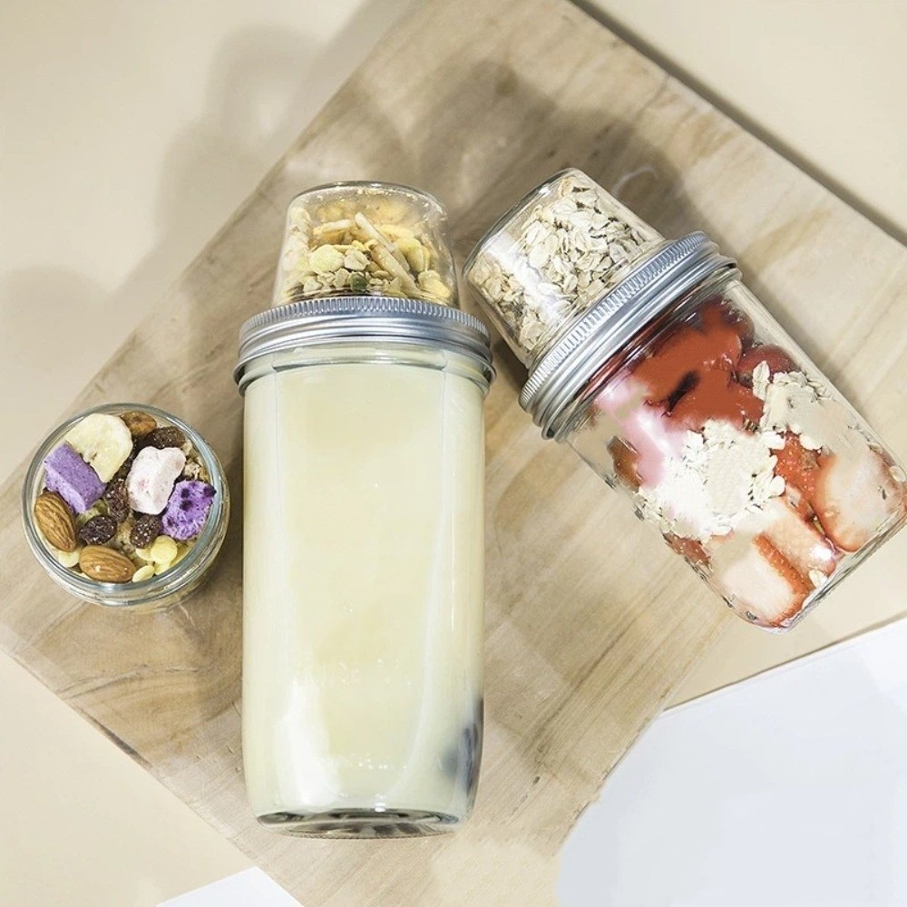 Yoghurtparfaitbekers met dubbe - Meal Prep Glass recensie en prijs
