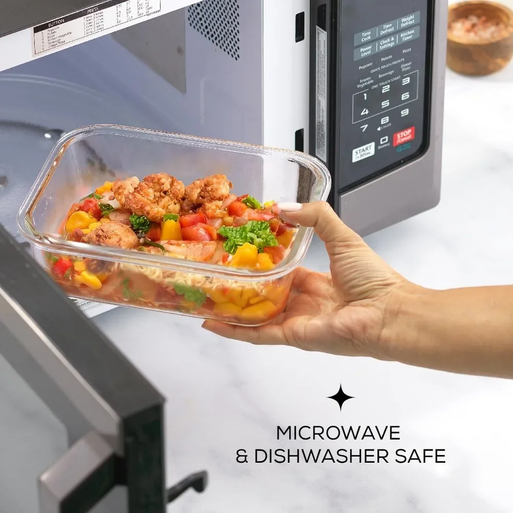 y Glazen voedselopslagcontaine - Meal Prep Glass recensie en prijs