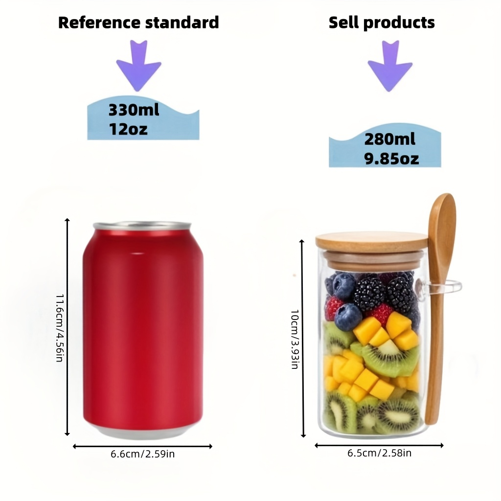 4/8/12 stuks, ontbijtbakjes va - Meal Prep Glass recensie en prijs