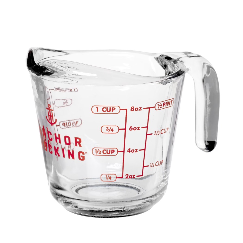 2-delige glazen maatbekersset  - Meal Prep Glass recensie en prijs