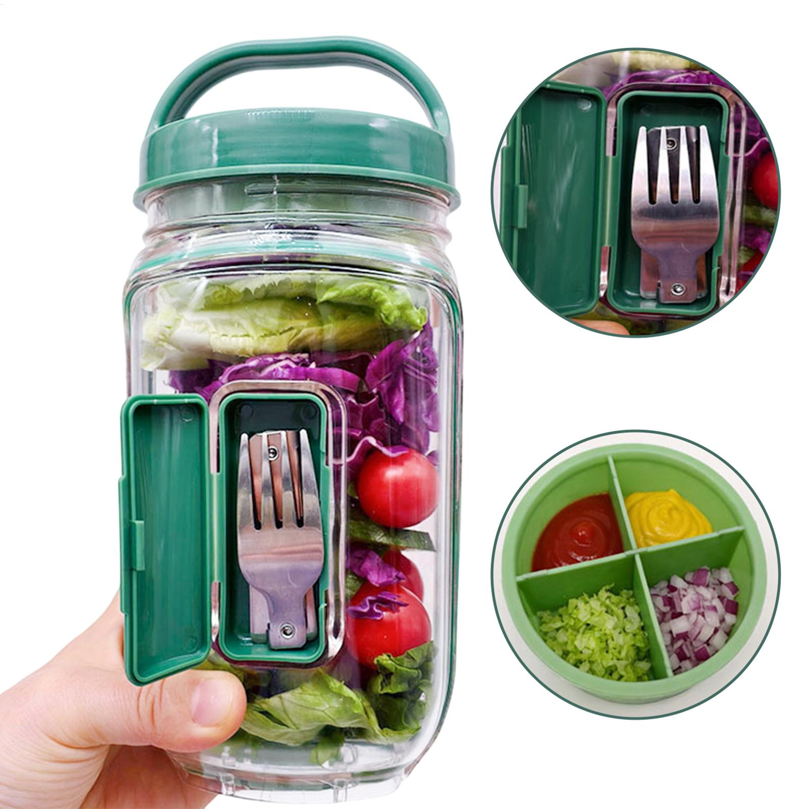 1000ml Lekvrije Saladecontaine - Meal Prep For Office recensie en prijs