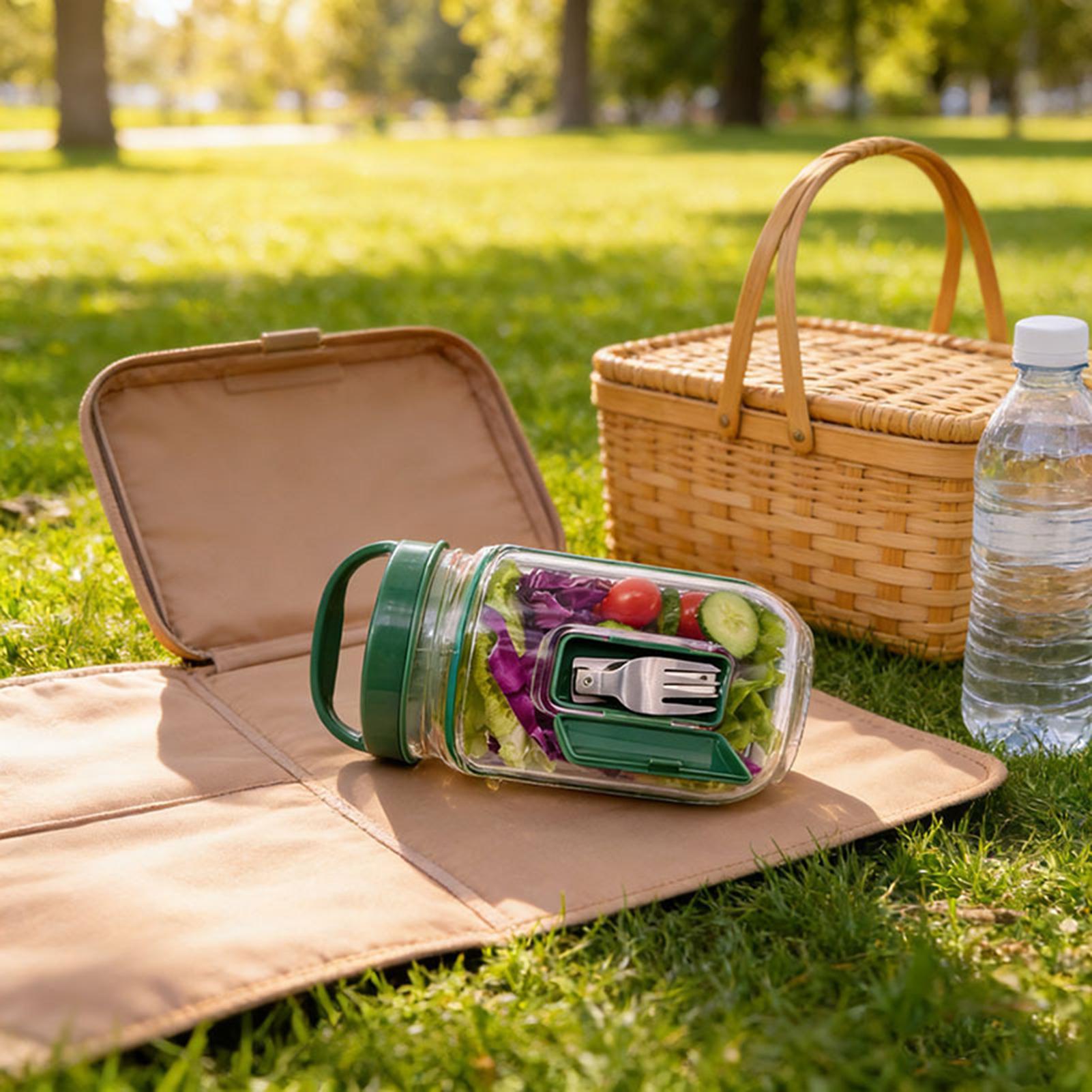 1000ml Lekvrije Saladecontaine - Meal Prep For Office recensie en prijs