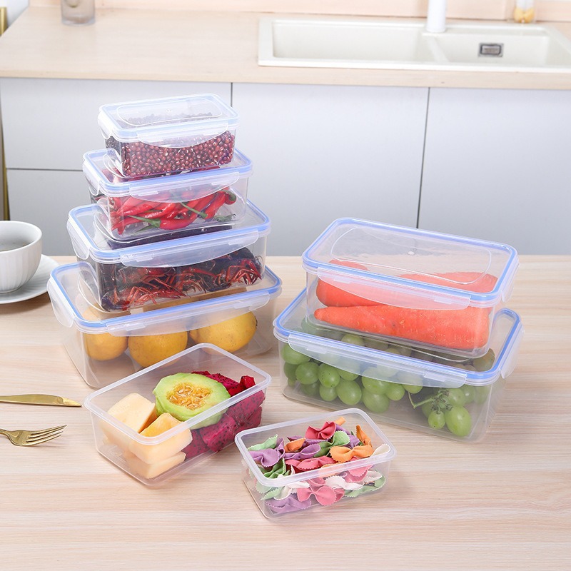Rechthoekige luchtdichte plast - Meal Prep For Office recensie en prijs