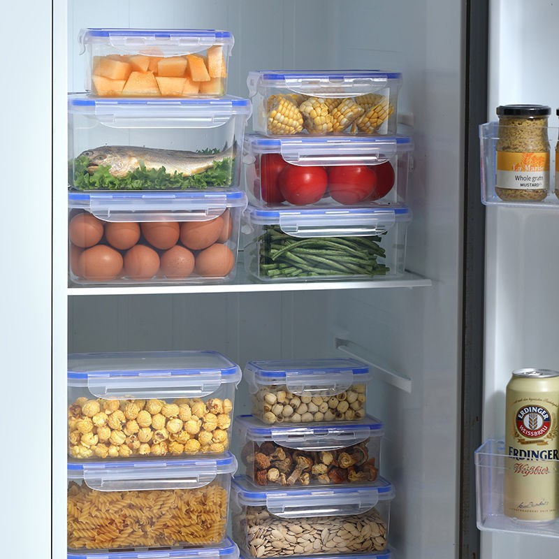 Rechthoekige luchtdichte plast - Meal Prep For Office recensie en prijs