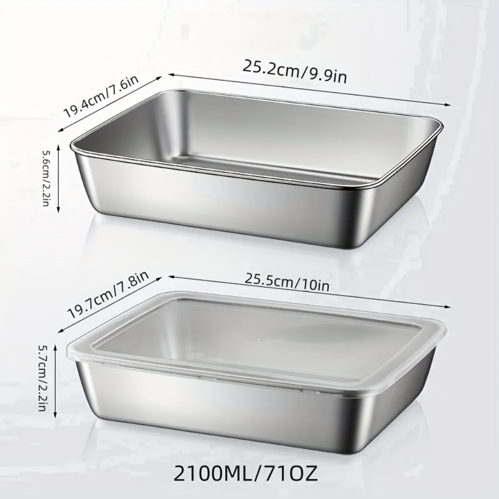 5-delige RVS voedsel bewaardoz - Meal Prep Glass recensie en prijs