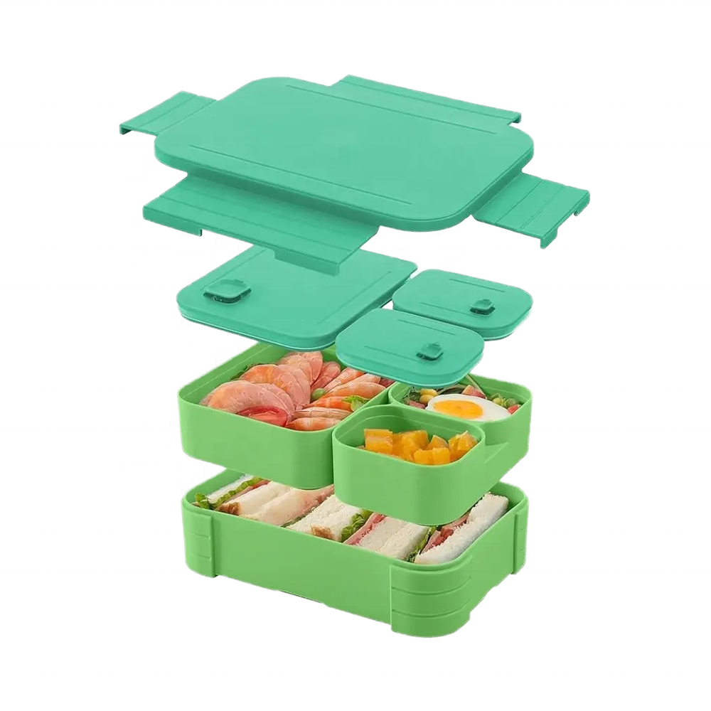Moderne Bento Lunchbox 4-compa - Meal Prep For Office recensie en prijs