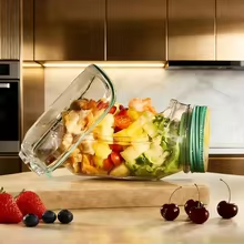 Draagbare saladepot met zijope - Meal Prep For Office recensie en prijs