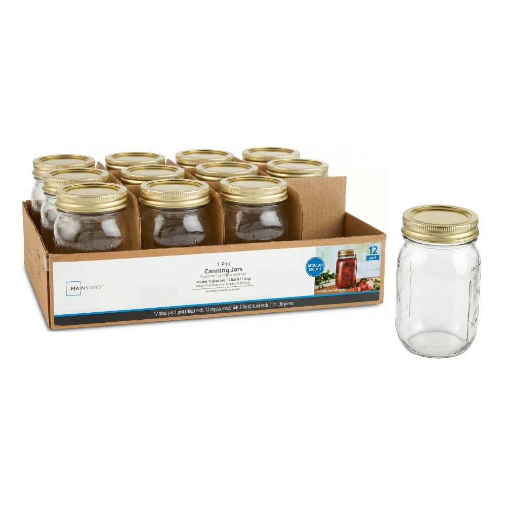 16 oz Mason-potten, conservenp - Meal Prep Glass recensie en prijs