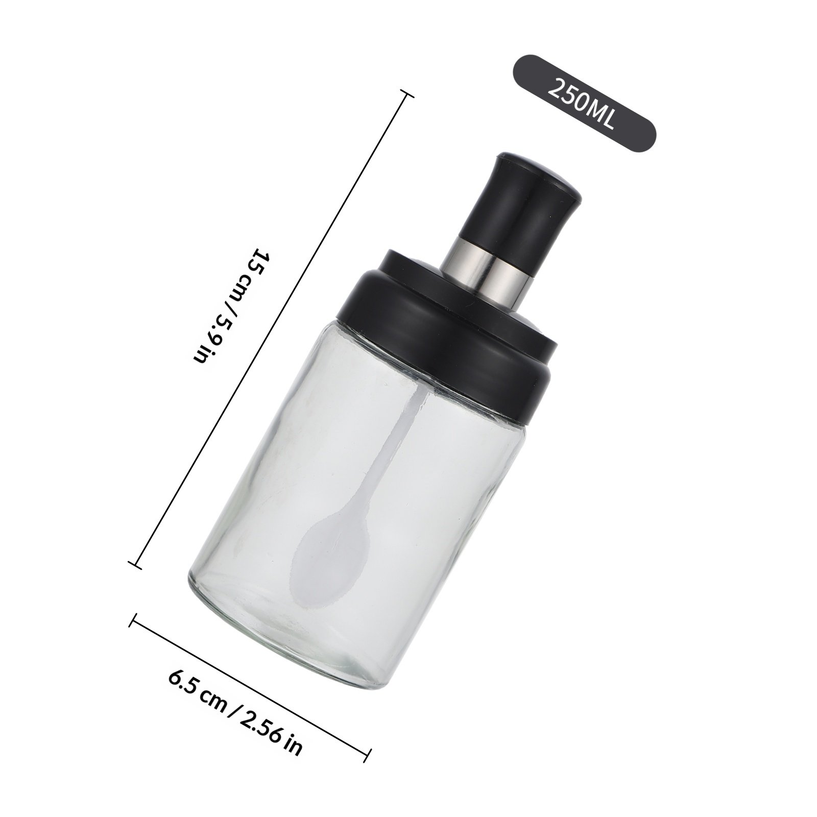 4-delige glazen kruidenpot met - Meal Prep Glass recensie en prijs
