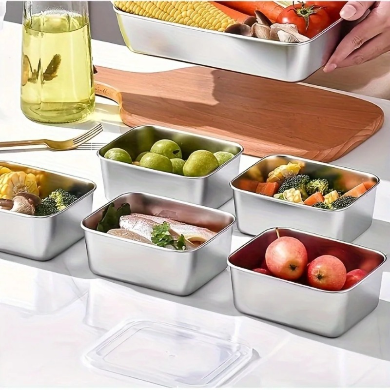 5-delige set voedselcontainers - Meal Prep For Office recensie en prijs