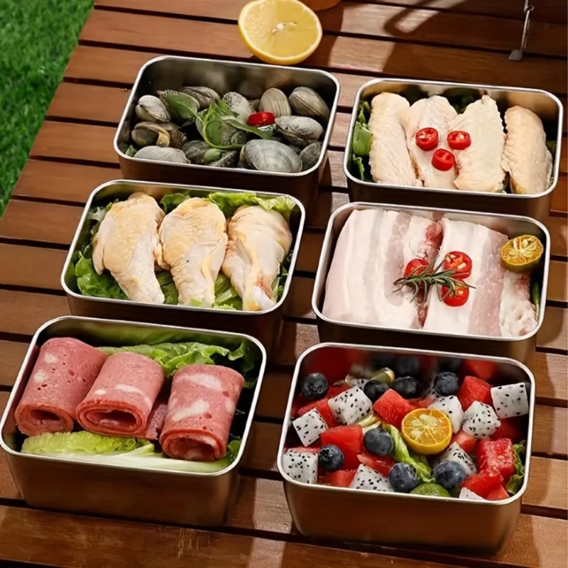 5-delige set voedselcontainers - Meal Prep For Office recensie en prijs